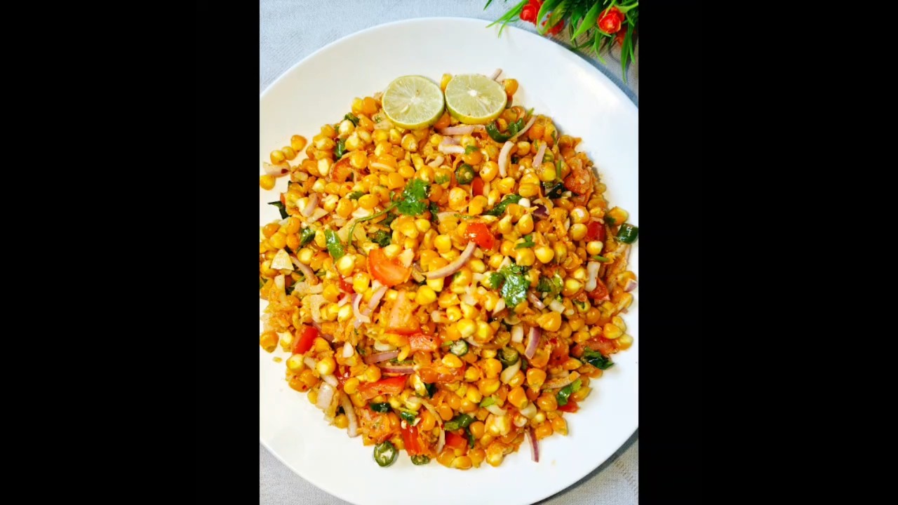 Sweet Corn Chaat Recipe 🤤 Monsoon Recipe #shorts #sweetcorn #recipe