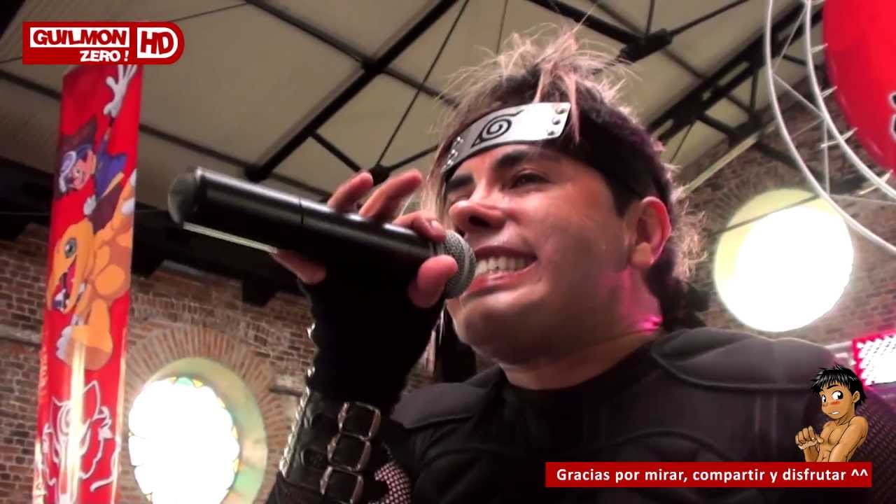 [Festival Kamen 2012] Cesar Franco - Digimon Opening Latino 01, 02, 03 y 04!