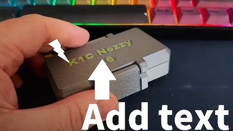 Custom Text in 3D Prints | Flashforge AD5X Multi-Color Tips