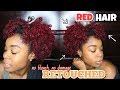 RETOUCHING my dull red hair with no damage | HiColor Magenta