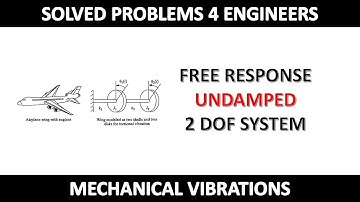 Free Response 2 DOF with Initial Conditions Example 2