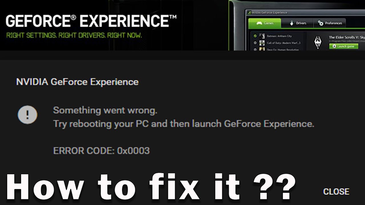 Error code 0x0003 GEFORCE experience. Ошибка 0x0003 GEFORCE experience. Ошибка GEFORCE experience. Ошибка NVIDIA GEFORCE experience 0x0003 Fix. Geforce experience error 0x0003