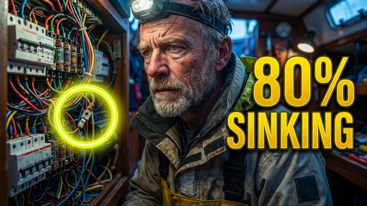 ⁣80% of Modern Sailboat Sinking Cases Share This One Electronic Flaw. Most Surveyors Still Miss It.