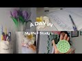 A Cozy 🍂Day In My Life🌺 Study | Self care 🚿