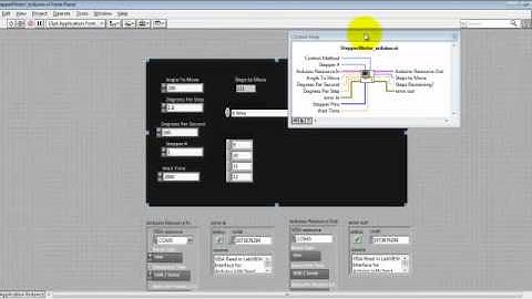 Labview + Arduino - Control de Servomotor y Motor a Pasos