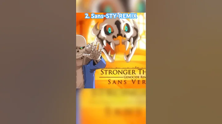 Which STRONGER THAN YOU REMIX Is Your Favorite?🤔 #undertale #strongerthanyou #sans #chara