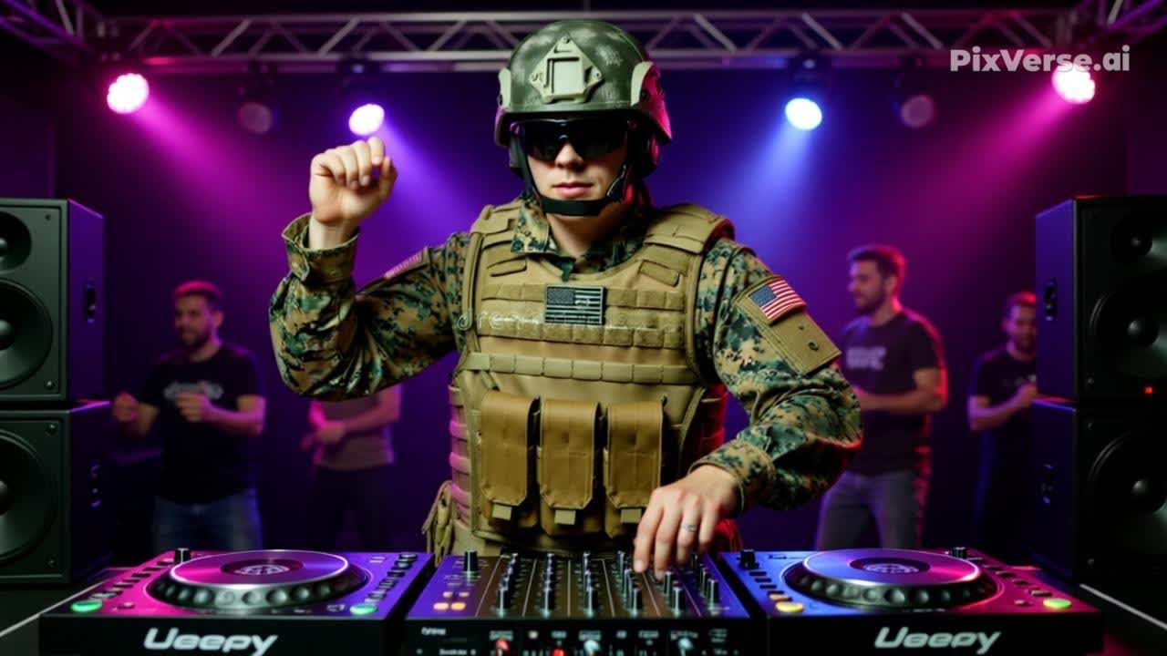 los marines llegaron y llegaron bailando el cha cha cha