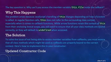 Solving the Problem of Accessing Member Variables in JavaScript Callback Functions