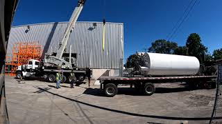 Nitrogen Tank Installation Time-lapse