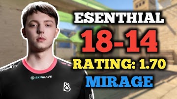 ESENTHIAL (18-14) B8 vs AURORA (MIRAGE) PGL MASTERS BUCHAREST 2025 (QUARTER FINALS)