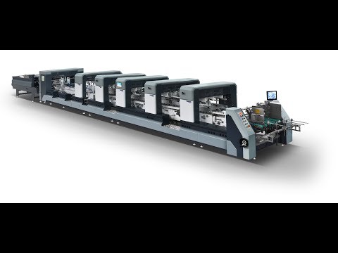 Rolam XL-1100  Automatic High Speed Folding Gluing Machine Ragaoke