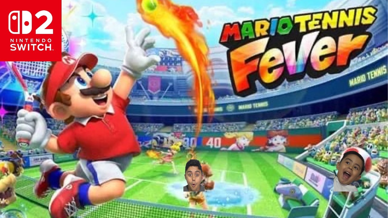 “Risas, gritos y remontadas ÉPICAS 🤯🎾 | Mario Bros Fever Tennis”