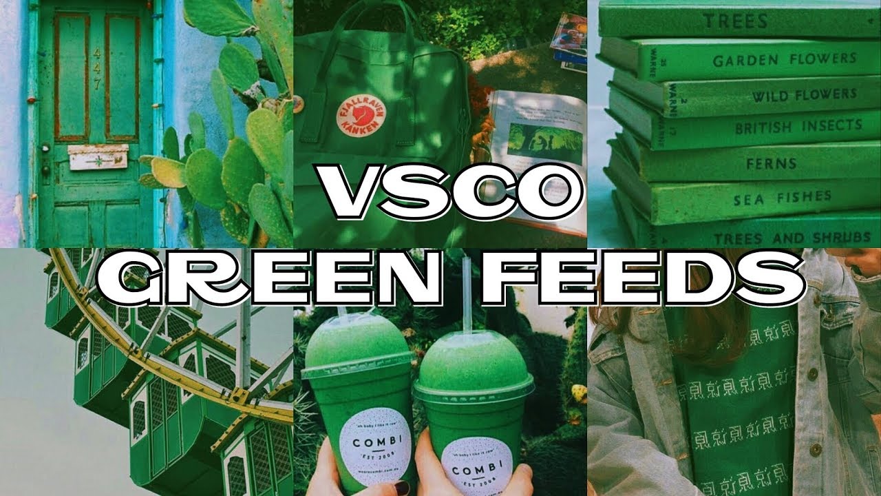 VSCO TUTORIAL - GREEN FEEDS || (INDONESIA)