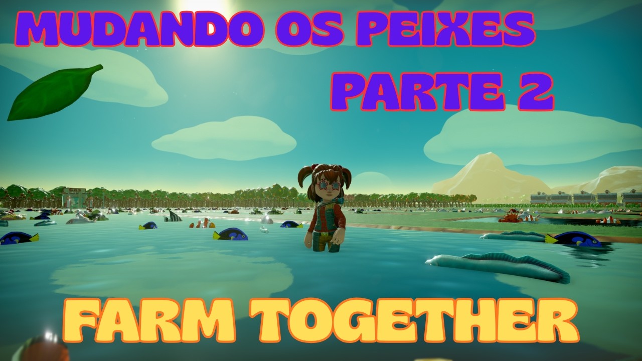 EXPANDINDO O LAGO! 🐟💦 Nova Casa Para os Peixes | Parte 2 | Farm Together