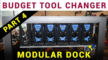 Modular docking bar - Budget Sovol SV08 toolchanger part 4