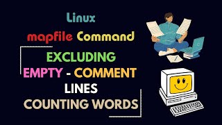 Bash script: Removing Blanks, Excluding Comments, and Word Counting