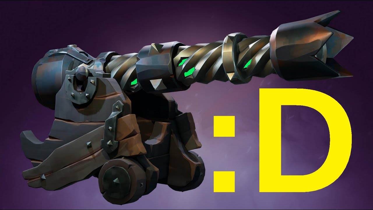 Got my Ghost Cannons in Sea of Thieves!