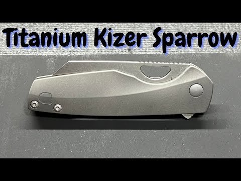 Had A Lot Of Hype On This Knife But Lets See If This Bird Will Fly! Kizer Sparrow