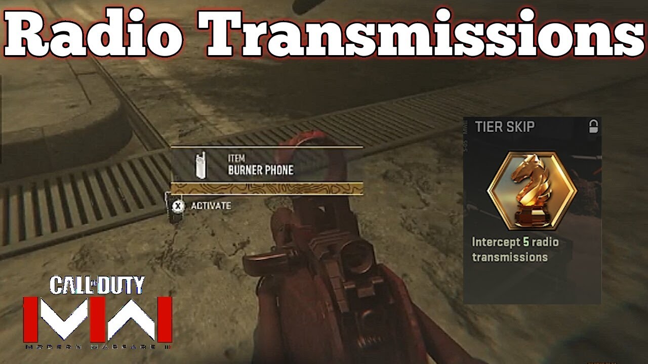 How To Find & Intercept 5 Radio Transmissions (Shadow Siege Event