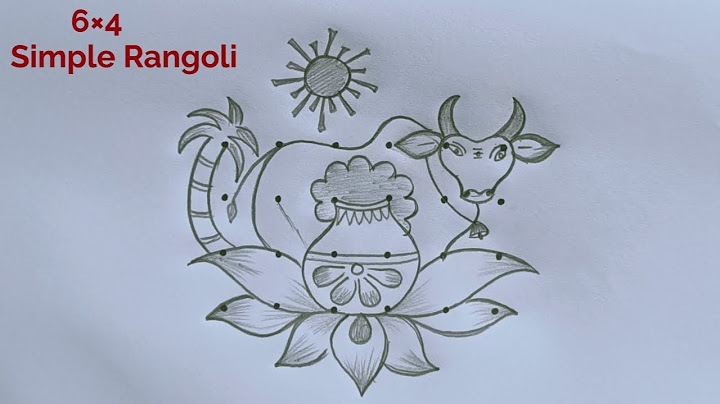 Sankranthi Bhogi Kundala Muggulu 6×4🌺 Mattu Pongal Special Kolam 🌺 Sankranthi Muggulu 🌺 Pongal Kolam
