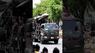  Thailand Army Powerful Missile Parade Display  thailandarmy new shorts trending thailand