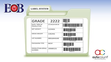 AutoCount Label System Plugin