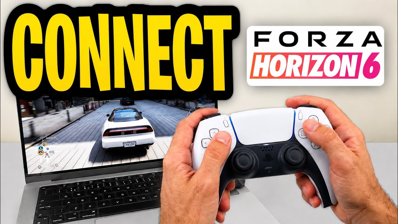 How To Use Playstation Controller On Forza Horizon 6 PC (PS4 & PS5) - Easy Guide
