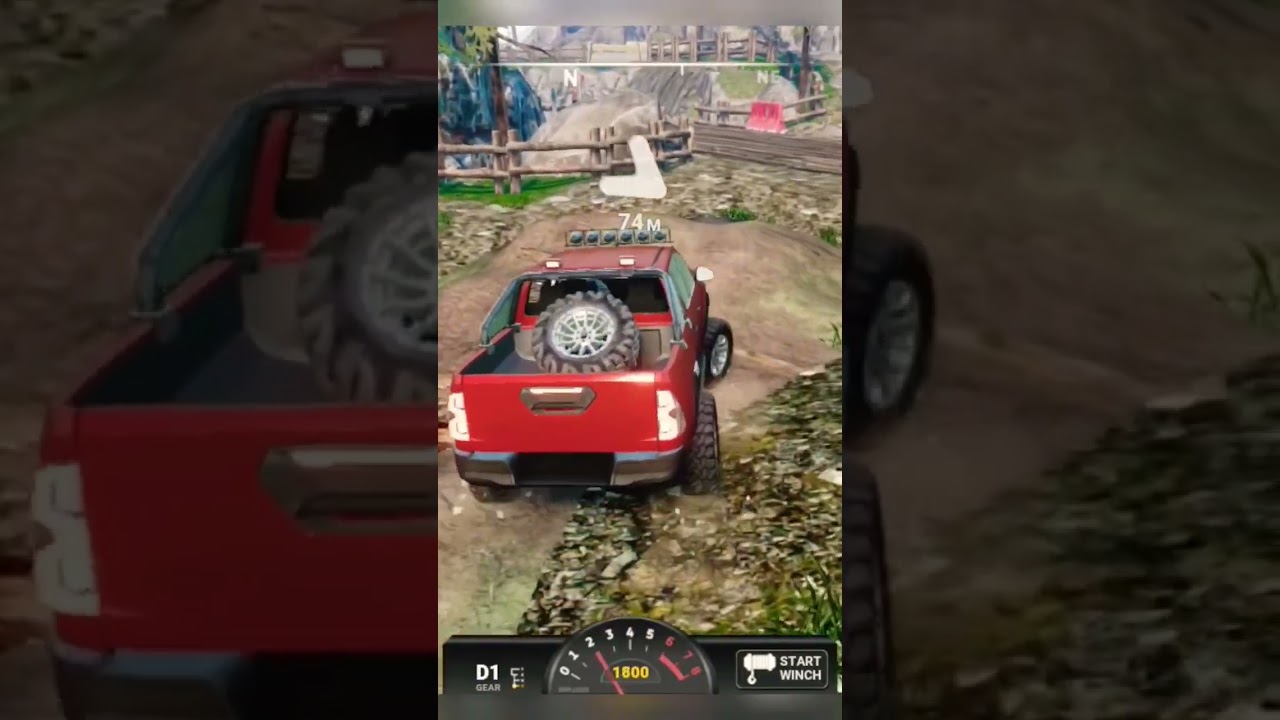 Off Road 4x4 driving simulator 🛻🛻🛻 Mobile  gameplay walkthrough Android/iOS