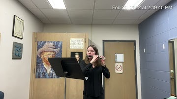 Scheherazade, Mvt. IV, Nicolai Rimsky-Korsakov, piccolo excerpt