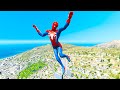 GTA 5 Spiderman Epic Jumps Compilation(GTA V Fails Funny Moments)