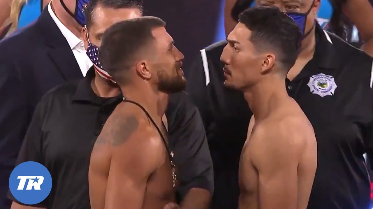 Loma and Lopez Finally Come Face to Face | Weigh-In Highlight