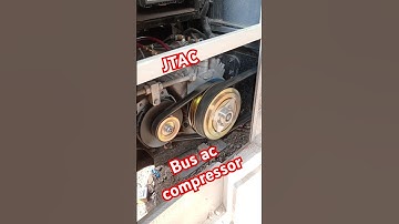 bus ac compressor | ac repair | bus ac  | bus ac alternator | ac technician | #jtac  | #compressor