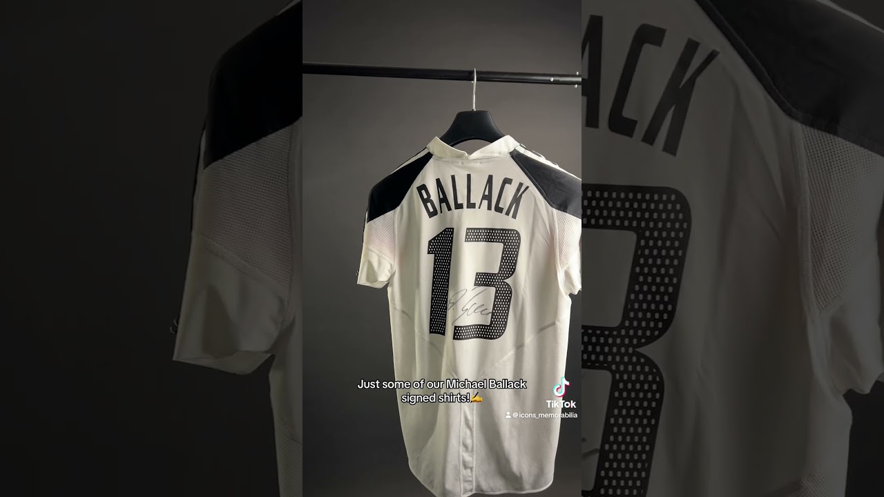 Just some of our Michael Ballack signed shirts! ✍️