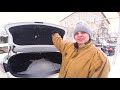 КУПИЛИ ЯПОНСКИЙ АВТОМОБИЛЬ.НАС ОПЯТЬ ЗАСЫПАЕТ СНЕГОМ.ИЗ ГОРОДА В ДЕРЕВНЮ 374