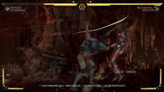 Mortal Kombat 11: Kollector - Five Command Throws in One round
