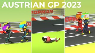 Austrian GP 2023 | Highlights | Formula 1 Animated Comedy