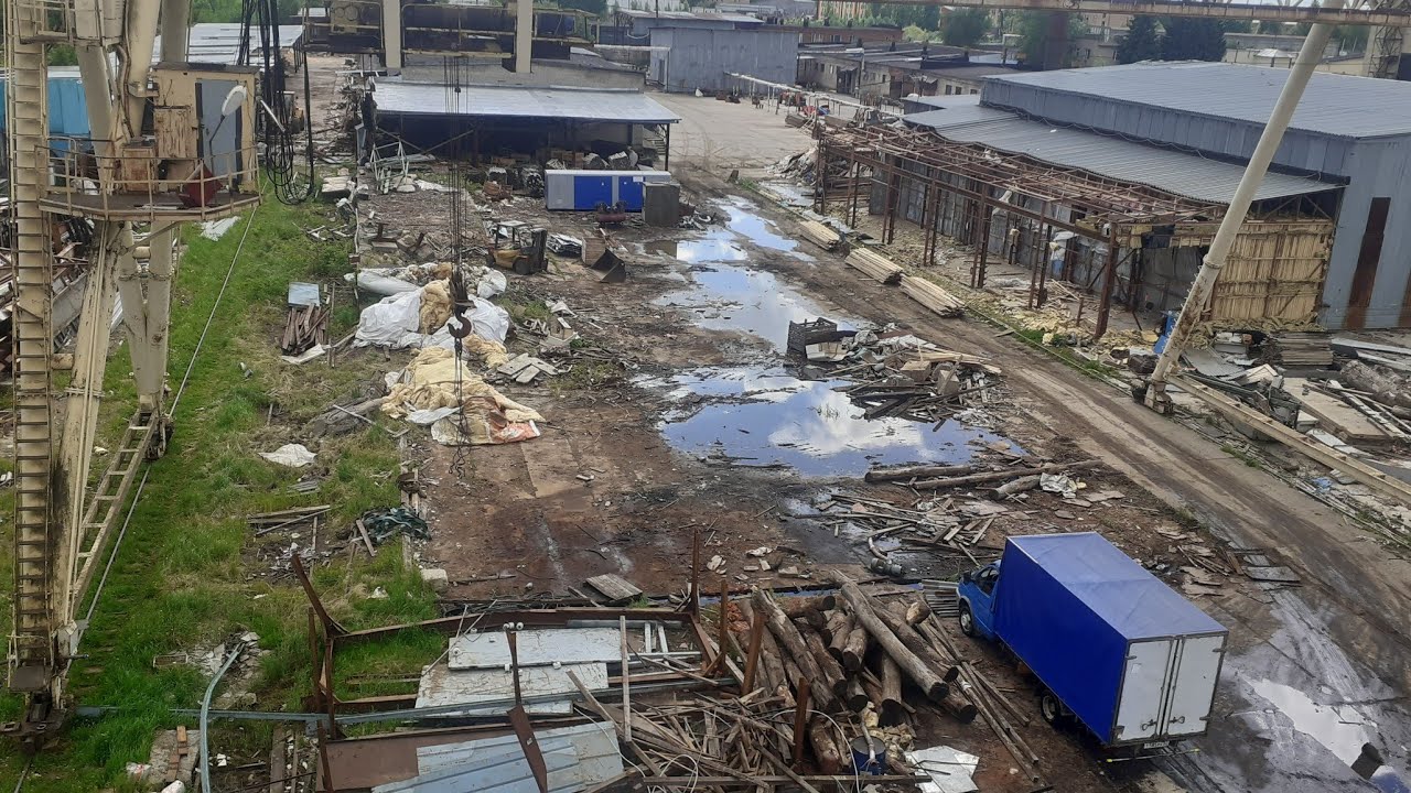 Демонтаж козлового Крана/Опасно#240 - YouTube