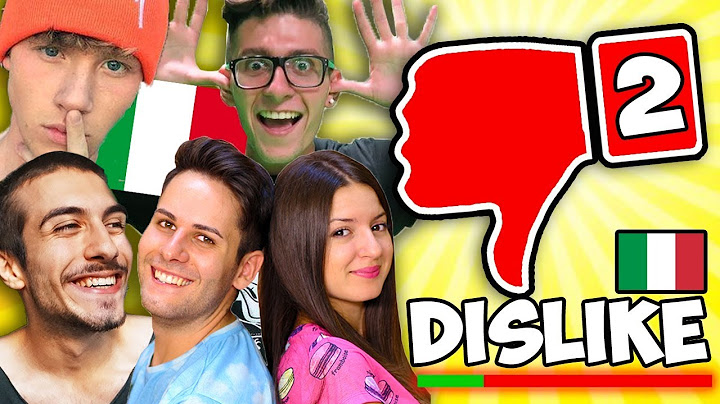 I VIDEO CON PIÚ DISLIKE di YOUTUBE ITALIA #2