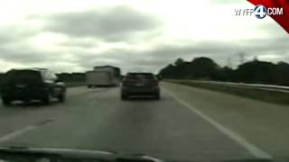 Dash cam of I-85 chase, deadly crash