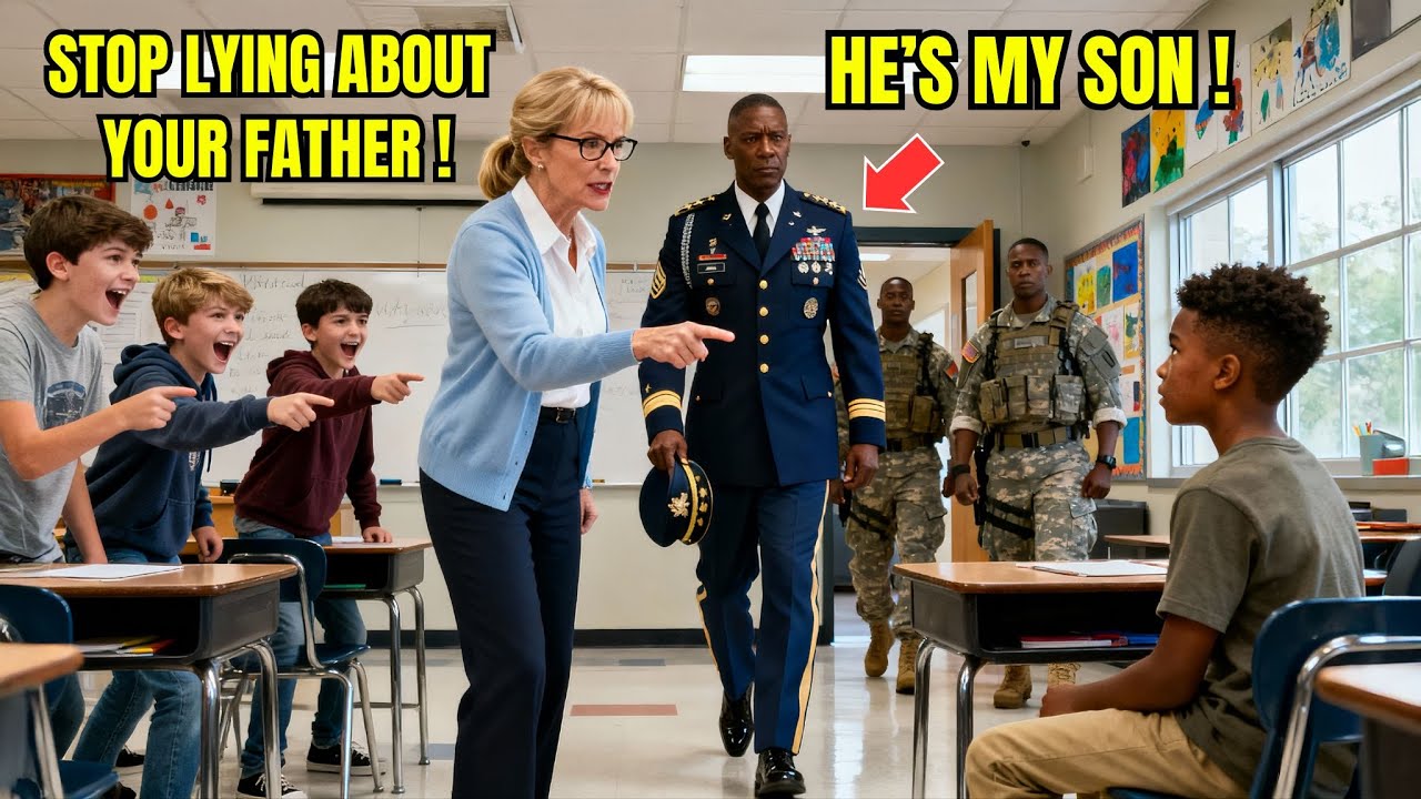 Учитель назвал чернокожего мальчика лжецом о работе его отца. Он замолчал, когда вошел 4-звездочн...