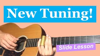 How to Play Slide Guitar in Open C Tuning Simple Lesson