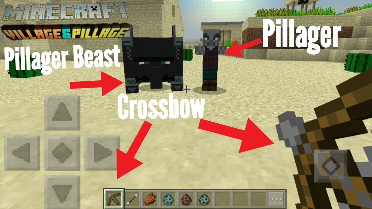 Minecraft Pe Village Pillage Olha Como Vai Ser Os Saqueadores Do Minecraft By Ponteiiro