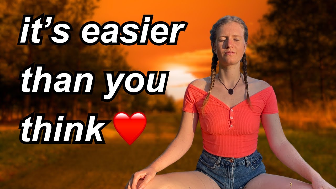 How I meditate as a beginner & How it changed my life - YouTube