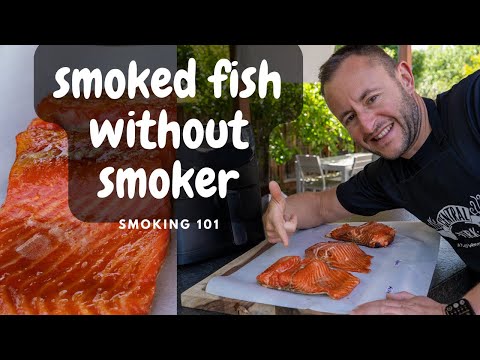How to Smoke Fish without Smoker at Home. 3 smoking methods Air Fryer, Stove Top or Dutch Oven.