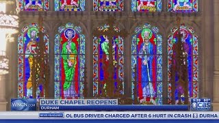 Duke Chapel reopens with day-long celebration