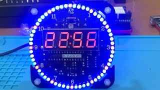 Building a DS1302 LED Clock Kit