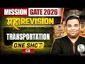 Transportaion One Shot | Civil Engineering | Target GATE 2026 Maha Revision