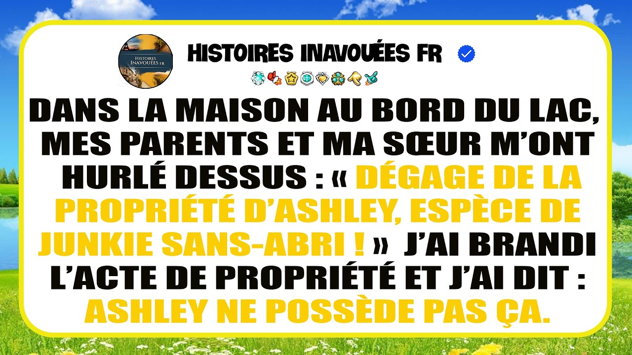 Je Raconte Comment Mes Parents Ont Pris Ma Maison, J’ai Changé Les Serrures Et Résisté