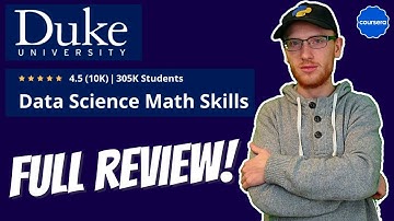 Duke University Data Science Math Skills Course on Coursera: Full Review!