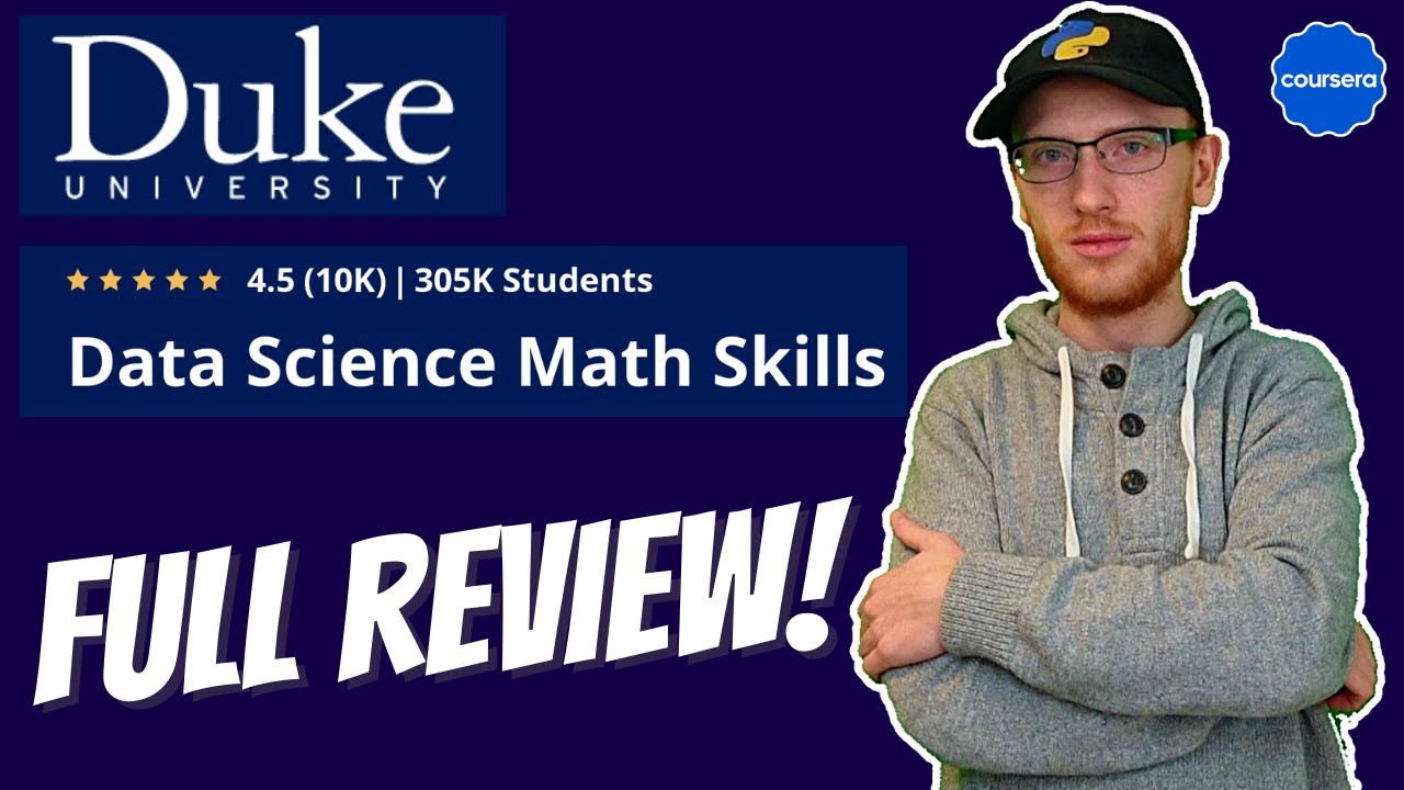 Duke University Data Science Math Skills Course on Coursera: Full Review!